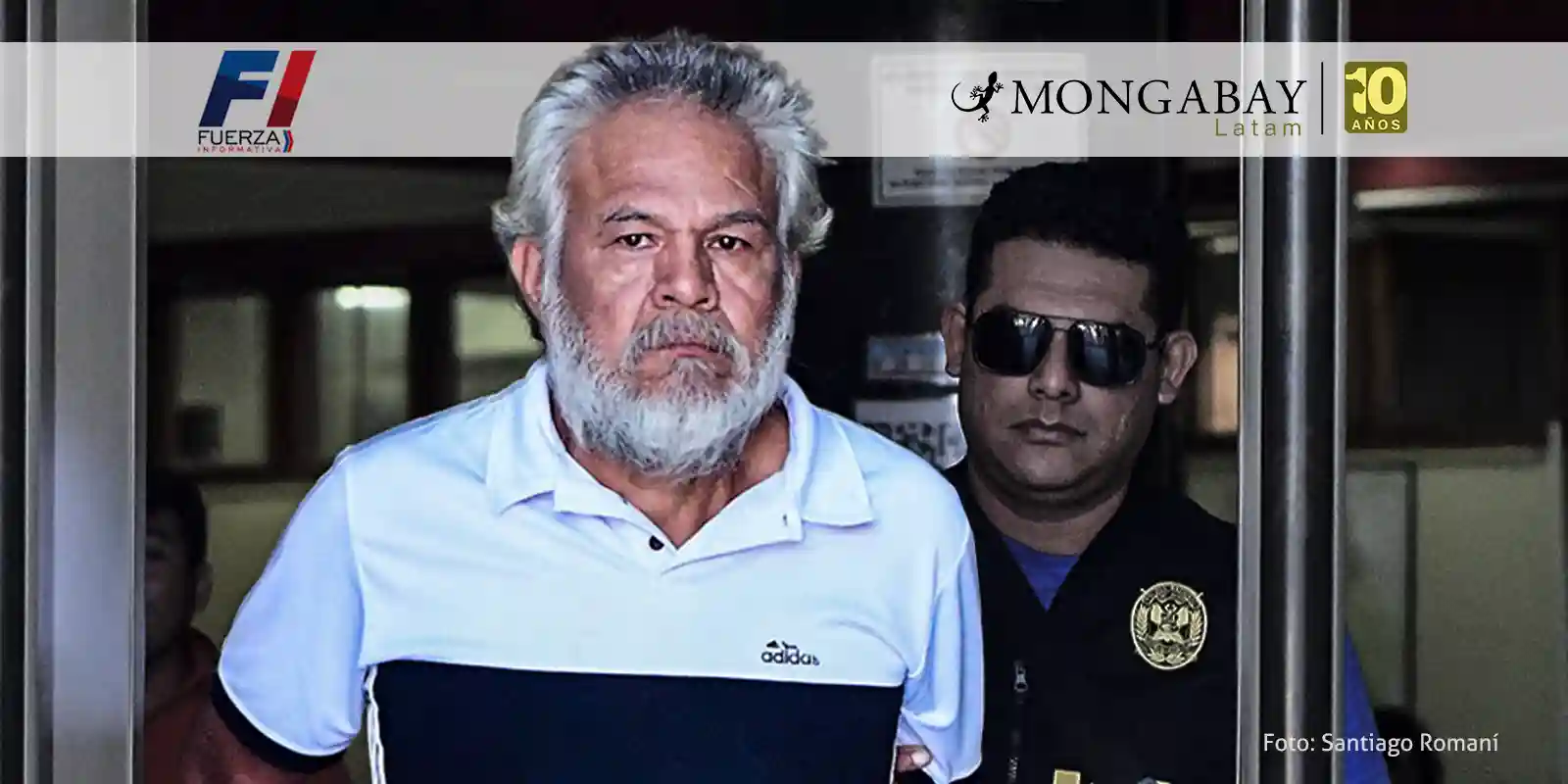 El empresario José Carlos Estrada Huayta detenido por la Policía Nacional de Perú. Foto: cortesía Santiago Romaní