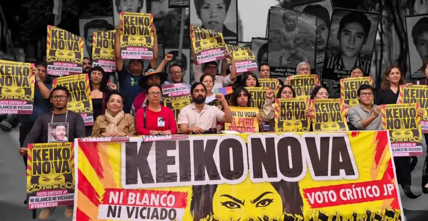 keiko no va convocatoria marcha nacional - fuerza informativa